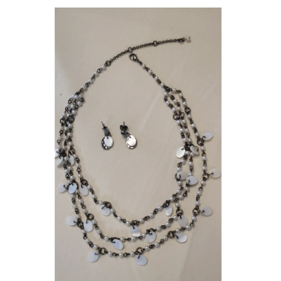 Necklace & Earrings Set New - Picture 1 of 4